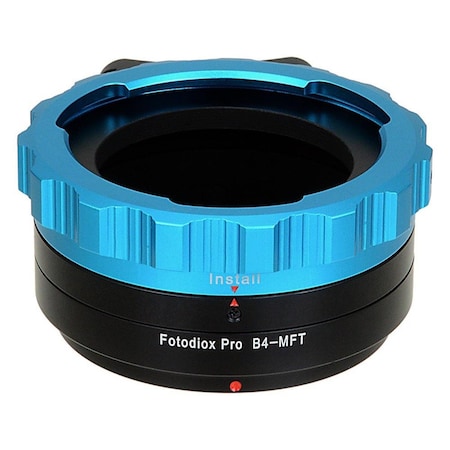 Fotodiox Pro Lens Mount Adapter - B4 ENG Cine Lens To Micro Four Thirds Mount Mirrorless Camera Body B4-MFT-P